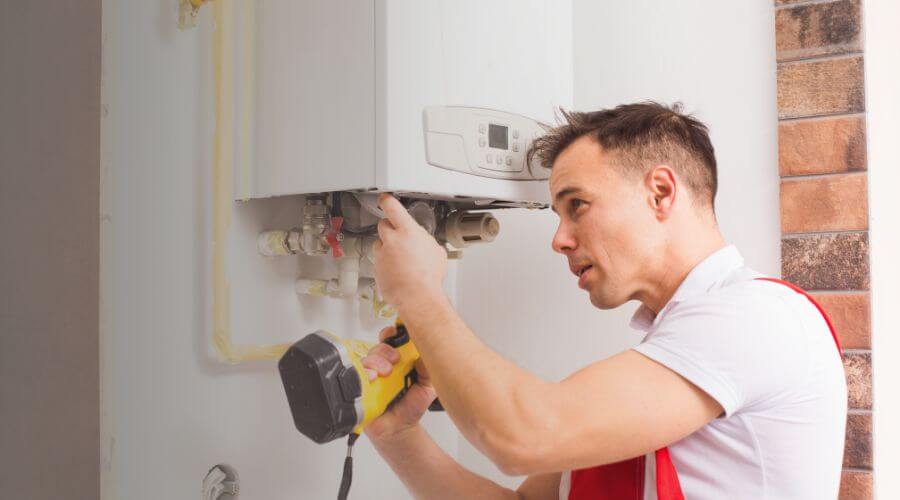 Local water heater installation in Shell Lake, WI